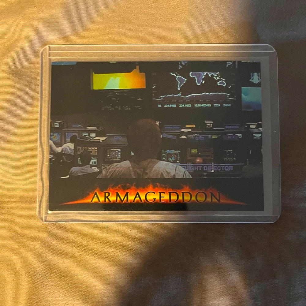 1998 Touchstone Pictures Armageddon Movie Film Trading Card #7/15